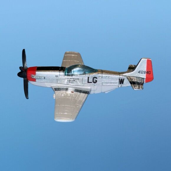 Matchbox Sky Busters Top Gun Maverick P 51 Mustang Fighter Jet Airplane A21 - Picture 5 of 13